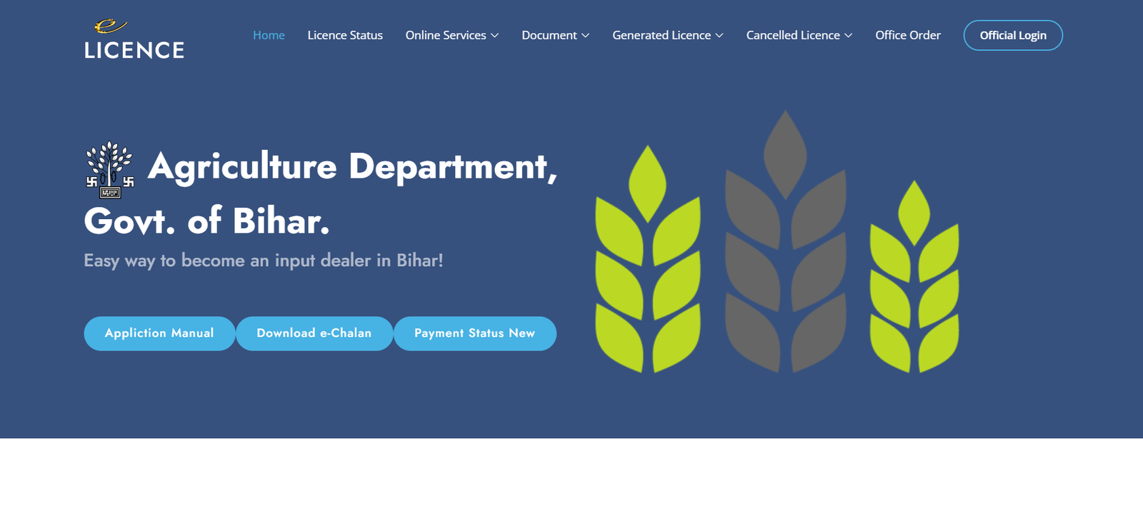 License Application Submission