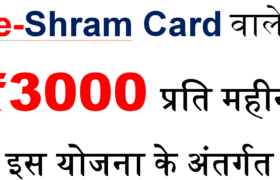 e-Shram Card pension
