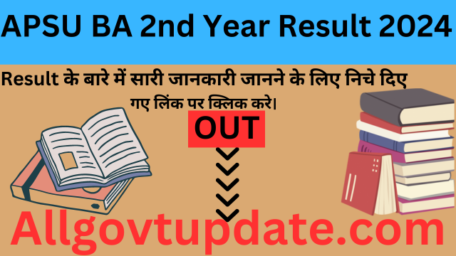 APSU BA 2nd Year Result 2024